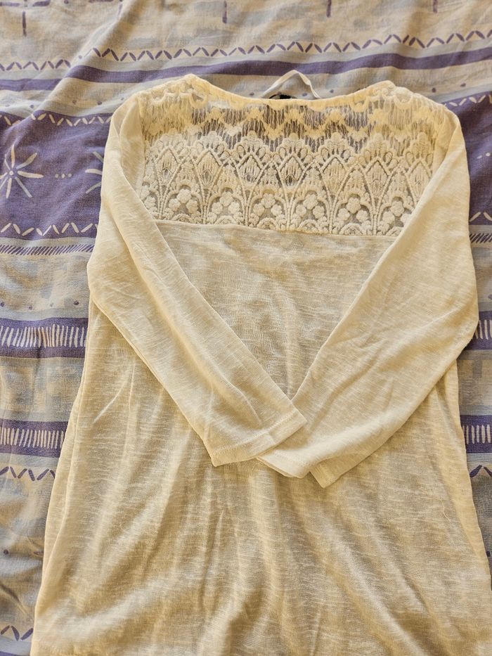 Haut blanc tex - photo numéro 2