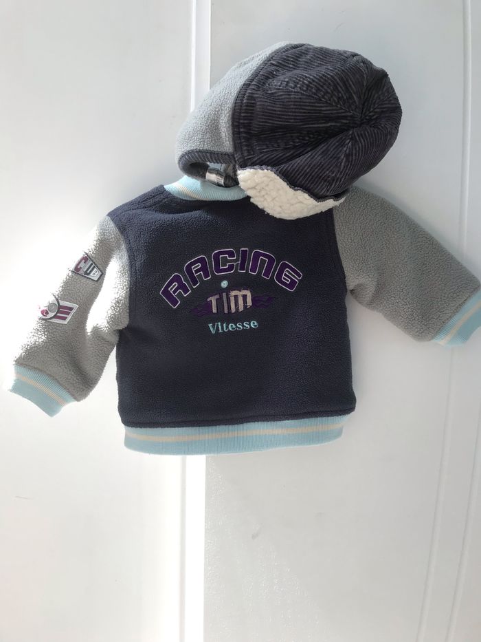 Blouson chaud avec bonnet chaud - photo numéro 3