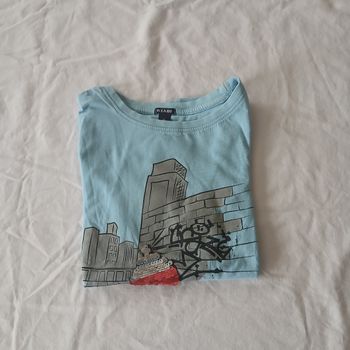 T-shirt bleu • 8 ans • Kiabi 