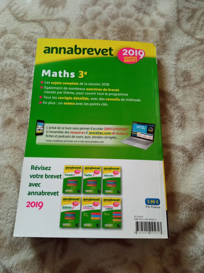 Annabrevet maths - photo numéro 2