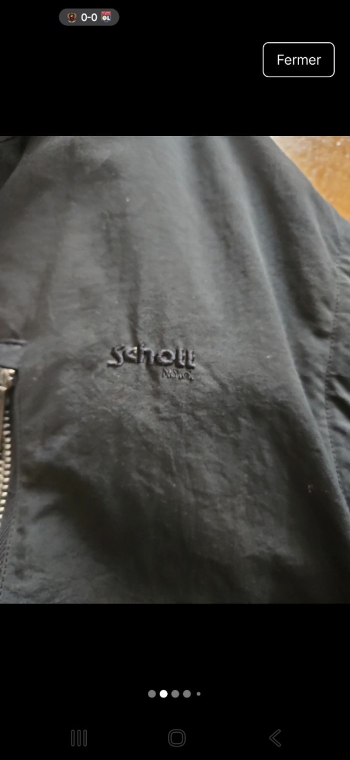 Veste chaude homme de qualité Schott taille XL - photo numéro 2