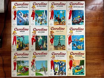 Lot exceptionnel de 12 Grands albums Hachette blancs livres Caroline Pierre Probst