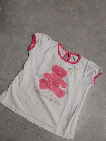 tee shirt fille 2 ans lulu castagnette