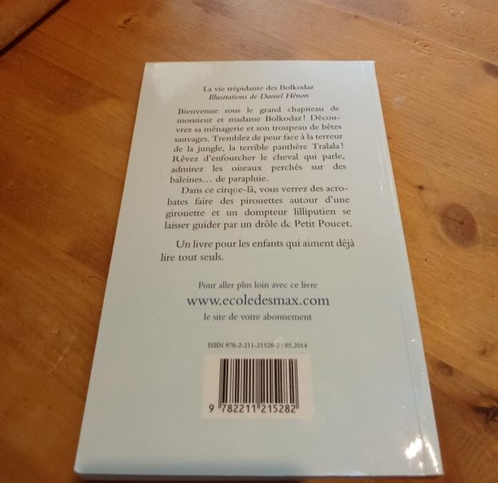 livre pour enfant "la vie trépidante des Bolkodaz" collection des écoles de max - photo numéro 2