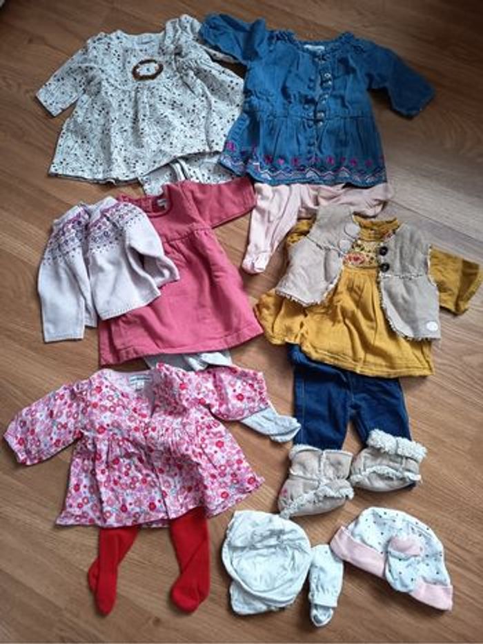 Lot Tenues fille hiver 1mois