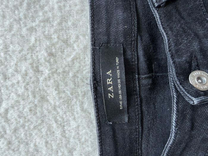 Jean homme Zara – Noir effet usé – Taille 46 XL/XXL - photo numéro 2