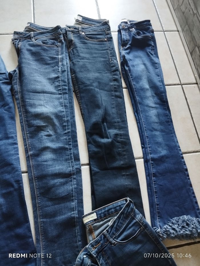Lot de jeans t 34 - photo numéro 3