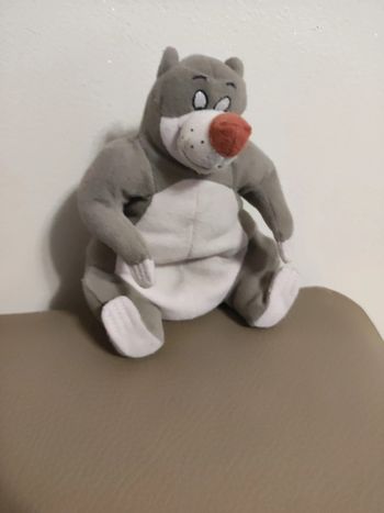 Peluche rembourée baloo jemini collector