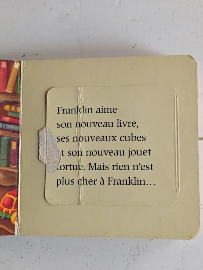 Lot de 2 livres Franklin – Un animal pour Franklin + Le doudou très spécial - photo numéro 12