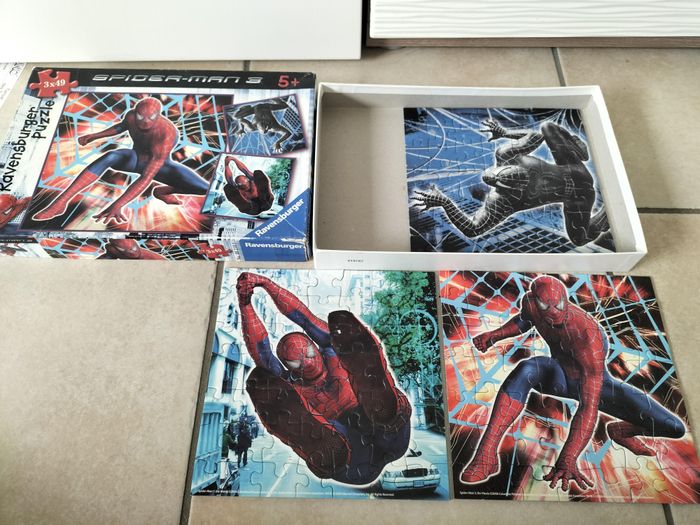 3 puzzles Spiderman - photo numéro 2