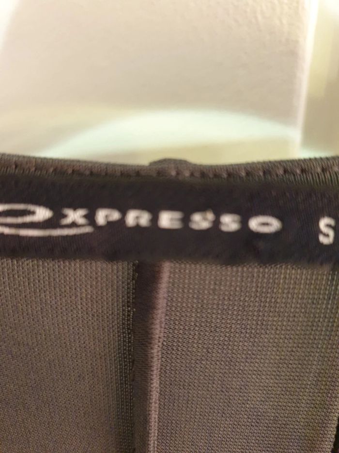 Robe fluide croisée Expresso Taille S - photo numéro 4