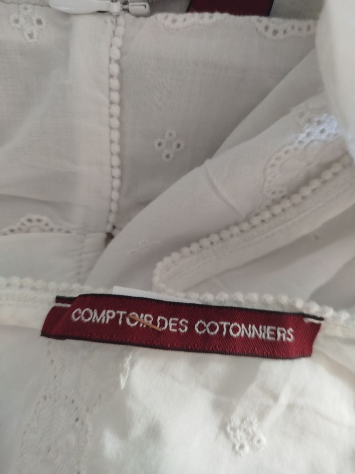 Haut broderie anglaise Comptoir des Cotonniers lo - photo numéro 5