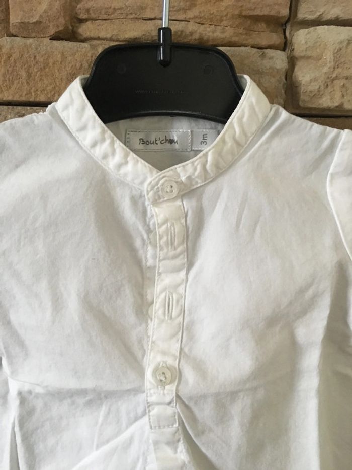 Ensemble garçon 3 mois pantalon Lin - photo numéro 2