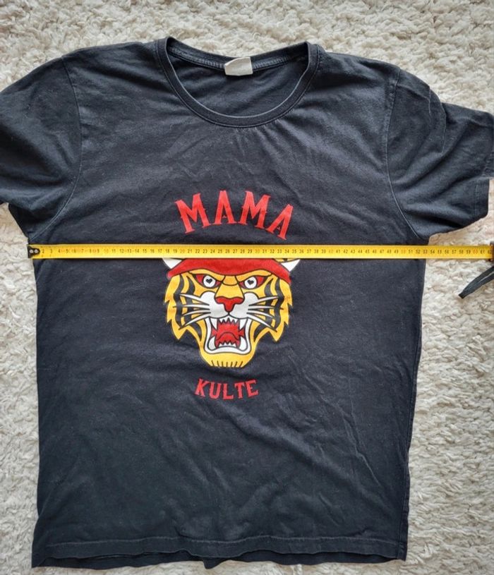 T-shirt noir motif tigre Kulte Taille M ou 38 40 - photo numéro 6