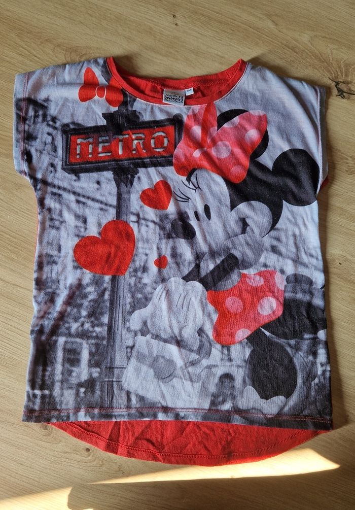 T-shirt Minnie 10 ans - photo numéro 3