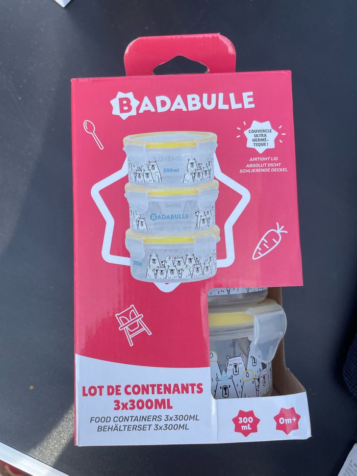 Contenants Badabulle
