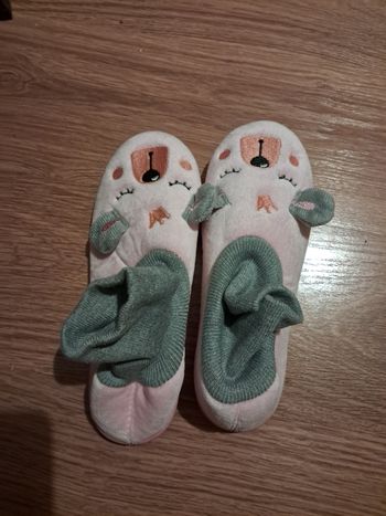 Chaussons fille hiver.