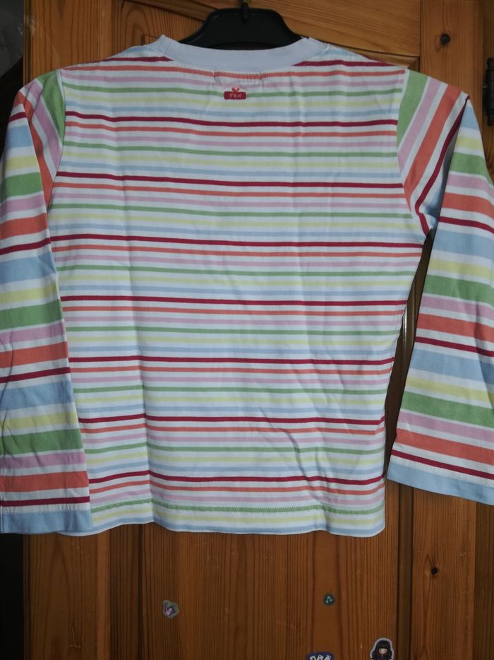 Tee shirt manches longues fille 7 ans - photo numéro 2