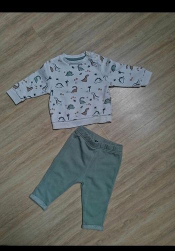 Ensemble deux pièces bébé garçon 6mois Kiabi