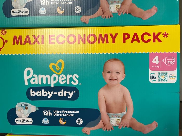 Pampers baby dry taille 4 - photo numéro 1
