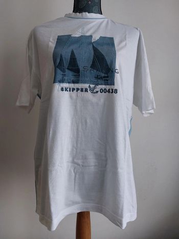 Tee-shirt blanc Influx homme 4/L