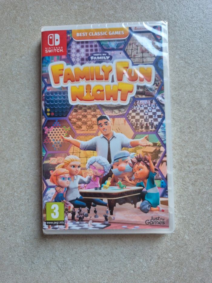 Jeu Nintendo switch Family Fun Night neuf