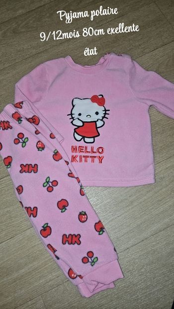 Pyjama polaire hello kitty