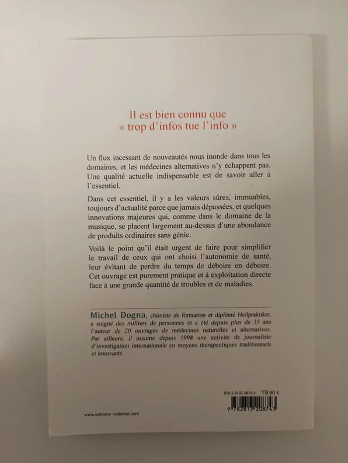 27 remèdes majeurs actuels ignorés ou boycottés - Michel Dogna - photo numéro 2
