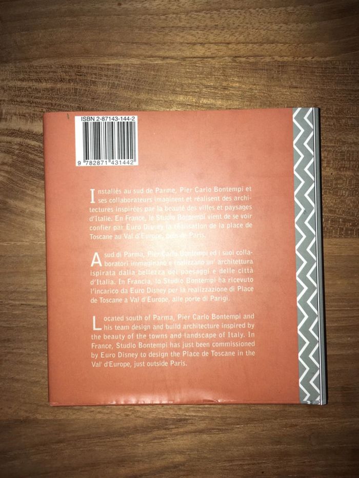 Mini livre d’architecture rêve d’Italie nickel - photo numéro 2