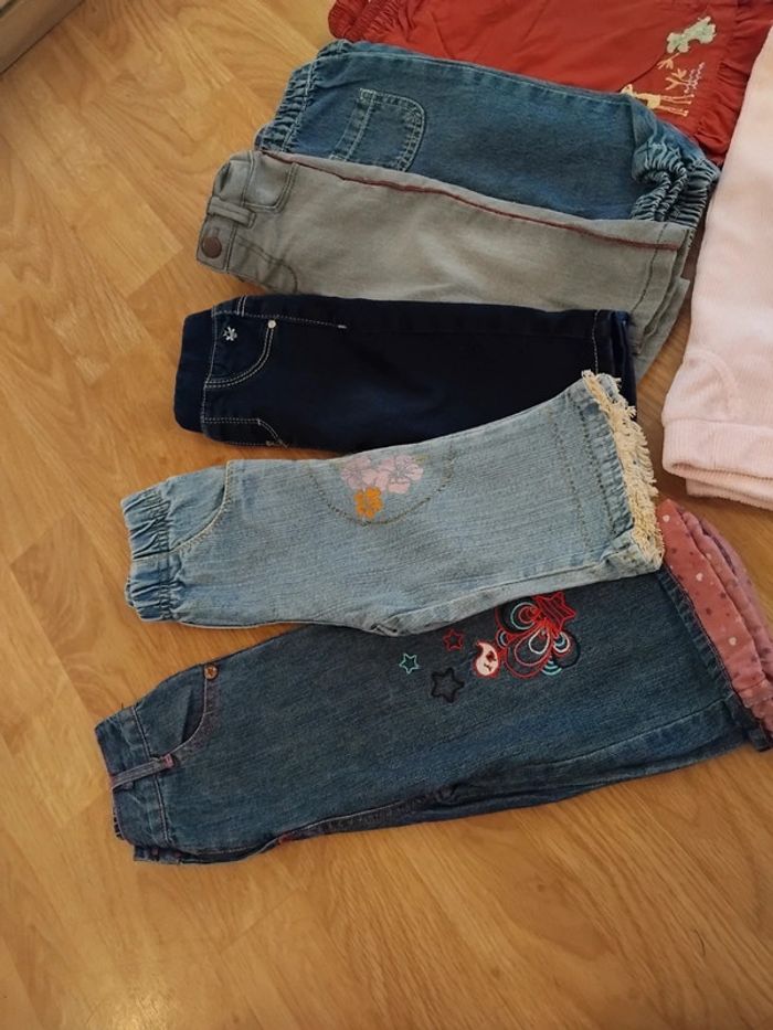 Lot pantalons fille 6mois - photo numéro 12