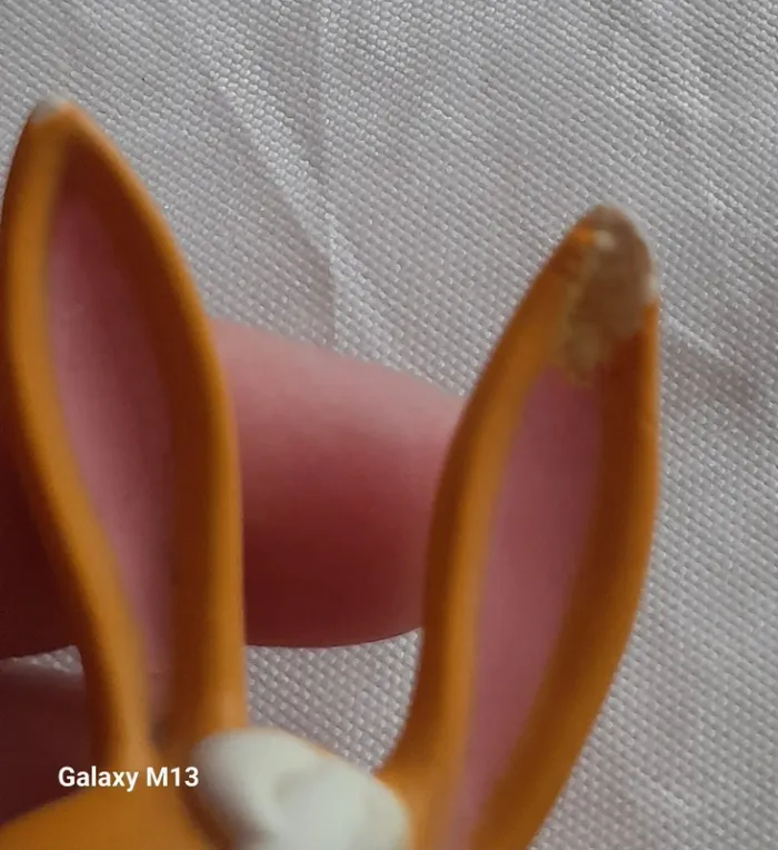 Figurine Littlest Pet Shop Lapin orange et blanc - photo numéro 4