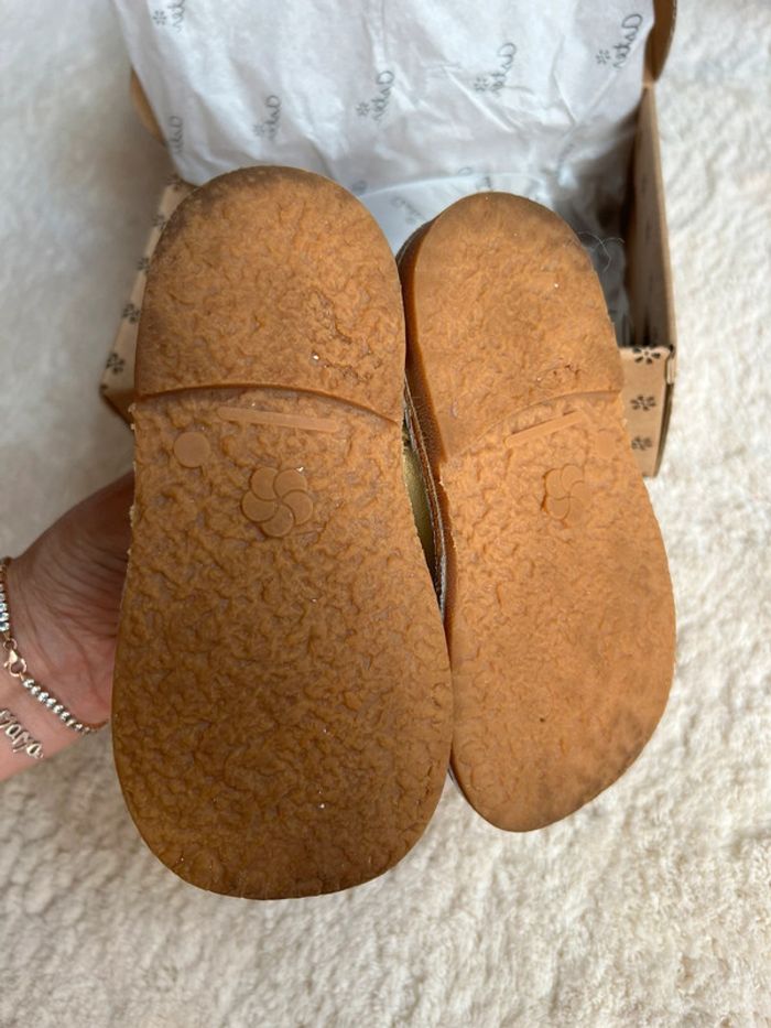 Sandales dorées Aster fille 24 - photo numéro 7