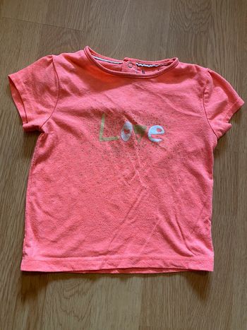T-shirt love 24 mois
