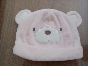 Bonnet fille nouveau-né