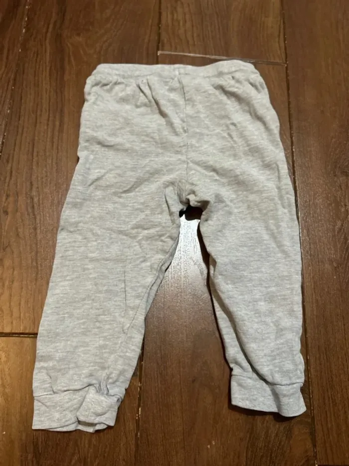 pantalon jogging garcon en coton gris clair Influx 36 mois 3 ans - photo numéro 3