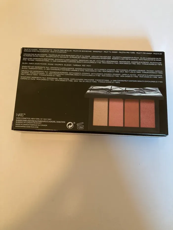 Palette joues NARS neuve - photo numéro 3