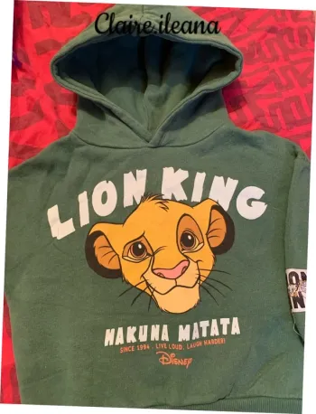 🛑pull disney 18/24 mois 🛑 roi lion