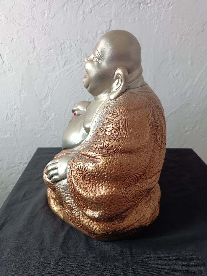 Bouddha rieur Lotus - photo numéro 6