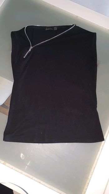 Tee shirt noir Zara M