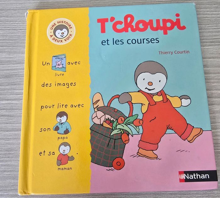 T'choupi et les courses