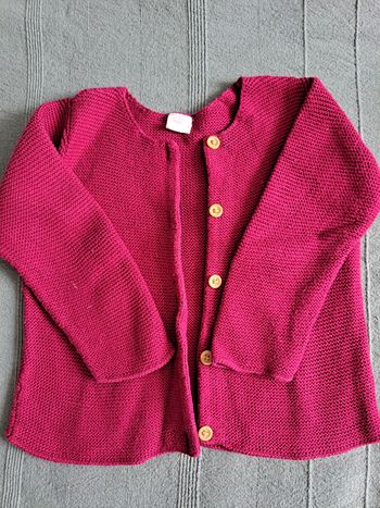 Gilet bordeau