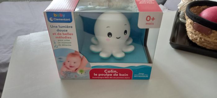 Colin le poulpe de bain