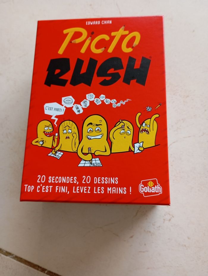 Jeu picto rush neuf pas déballé de goliath