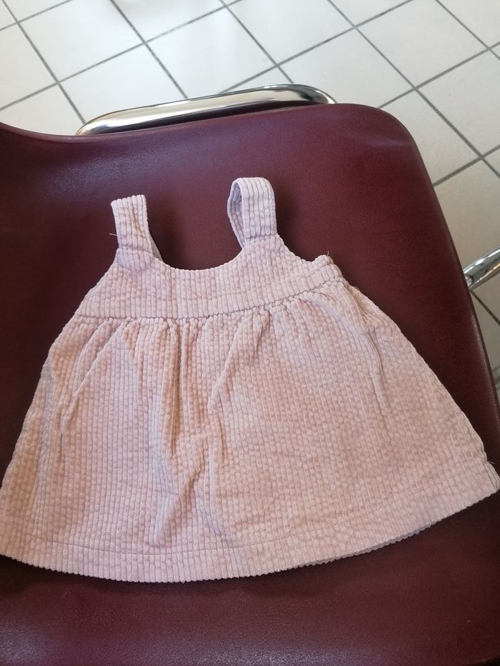 Robe rose sablé beige