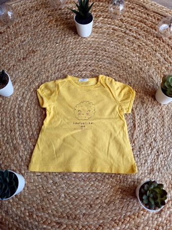 Tee-shirt fille 6 mois