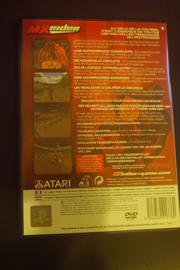 Mx Rider sur PS2 - photo numéro 3