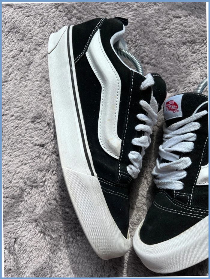 Vans Knu Skool Noir et Blanc – Pointure 42,5 Homme Streetwear - photo numéro 8