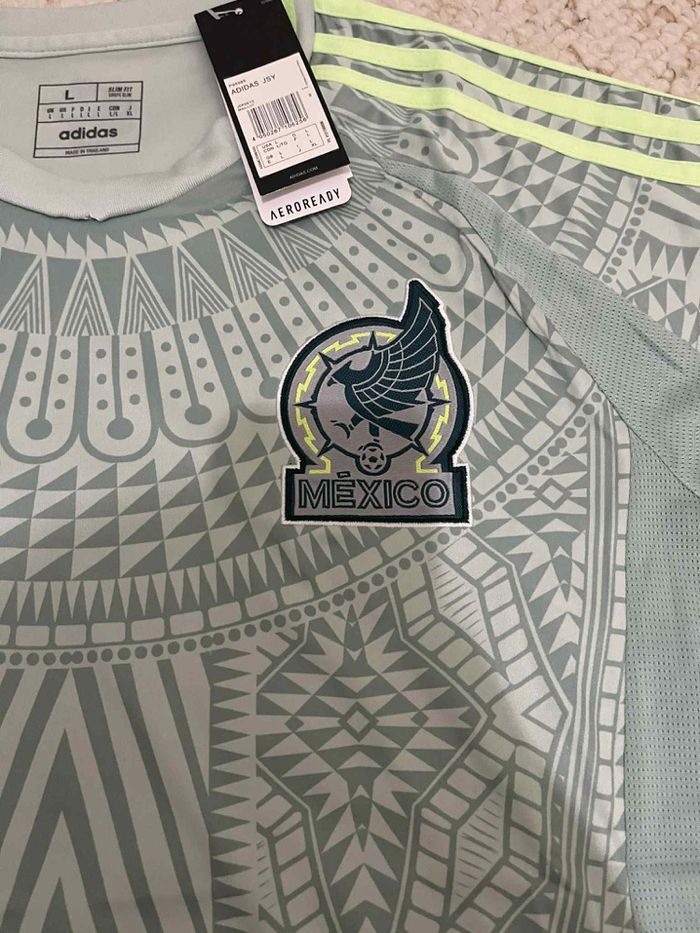 Maillot de football Mexique neuve taille L - photo numéro 5
