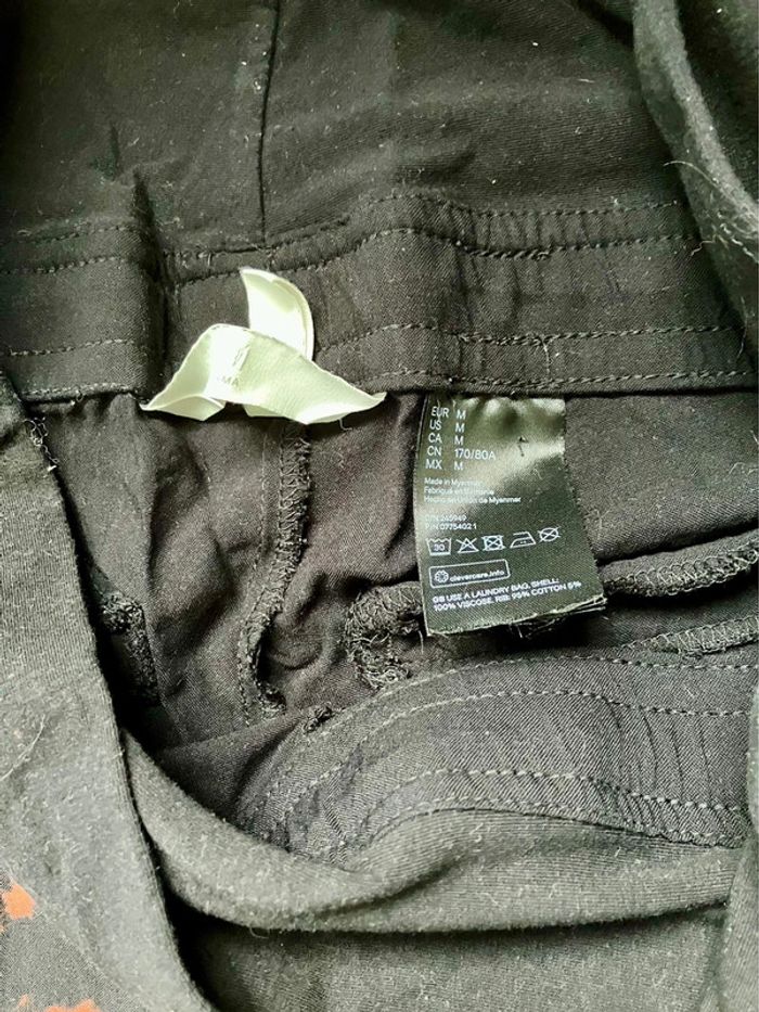 Upcycling - pantalon maternité léger psychédélique tie and dye - photo numéro 5