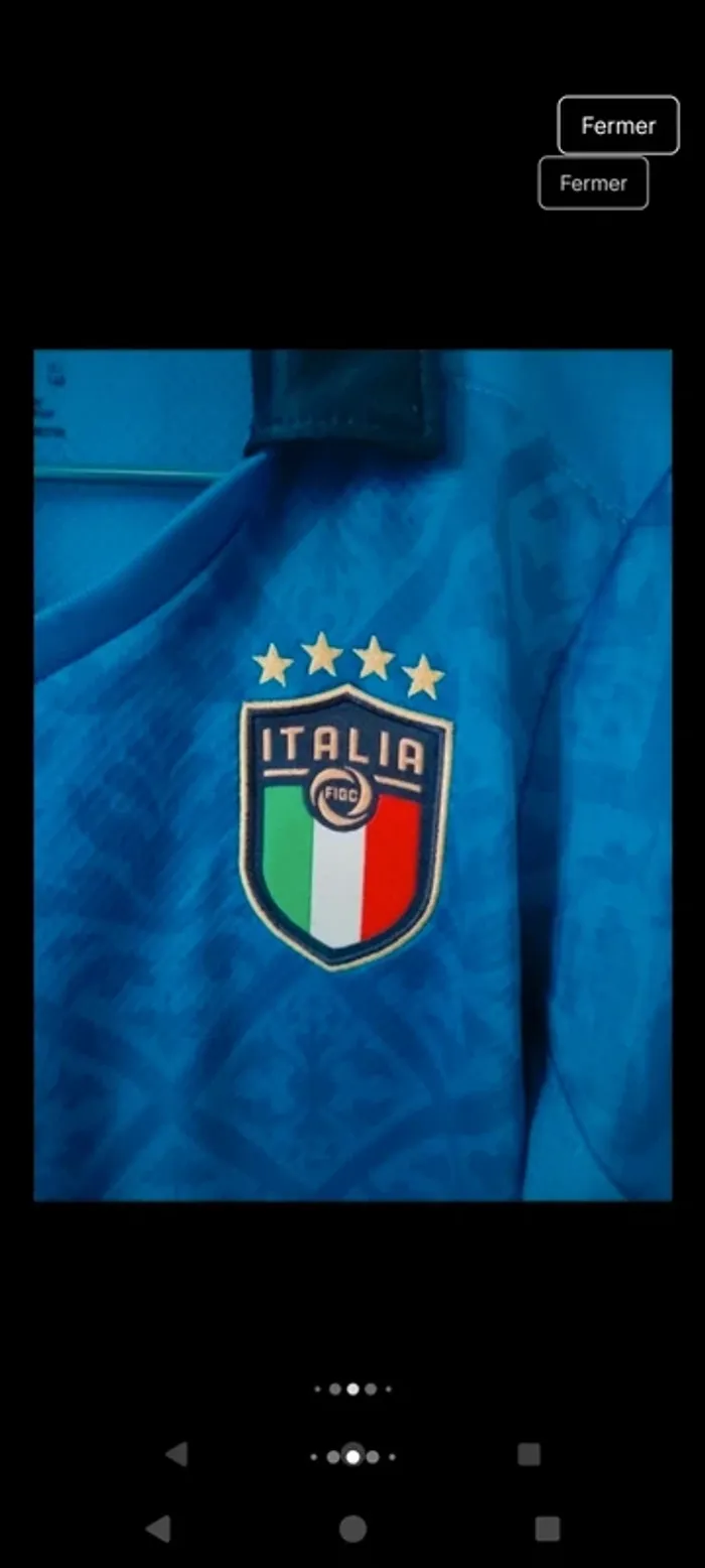 T-shirt original Puma Italia - photo numéro 4